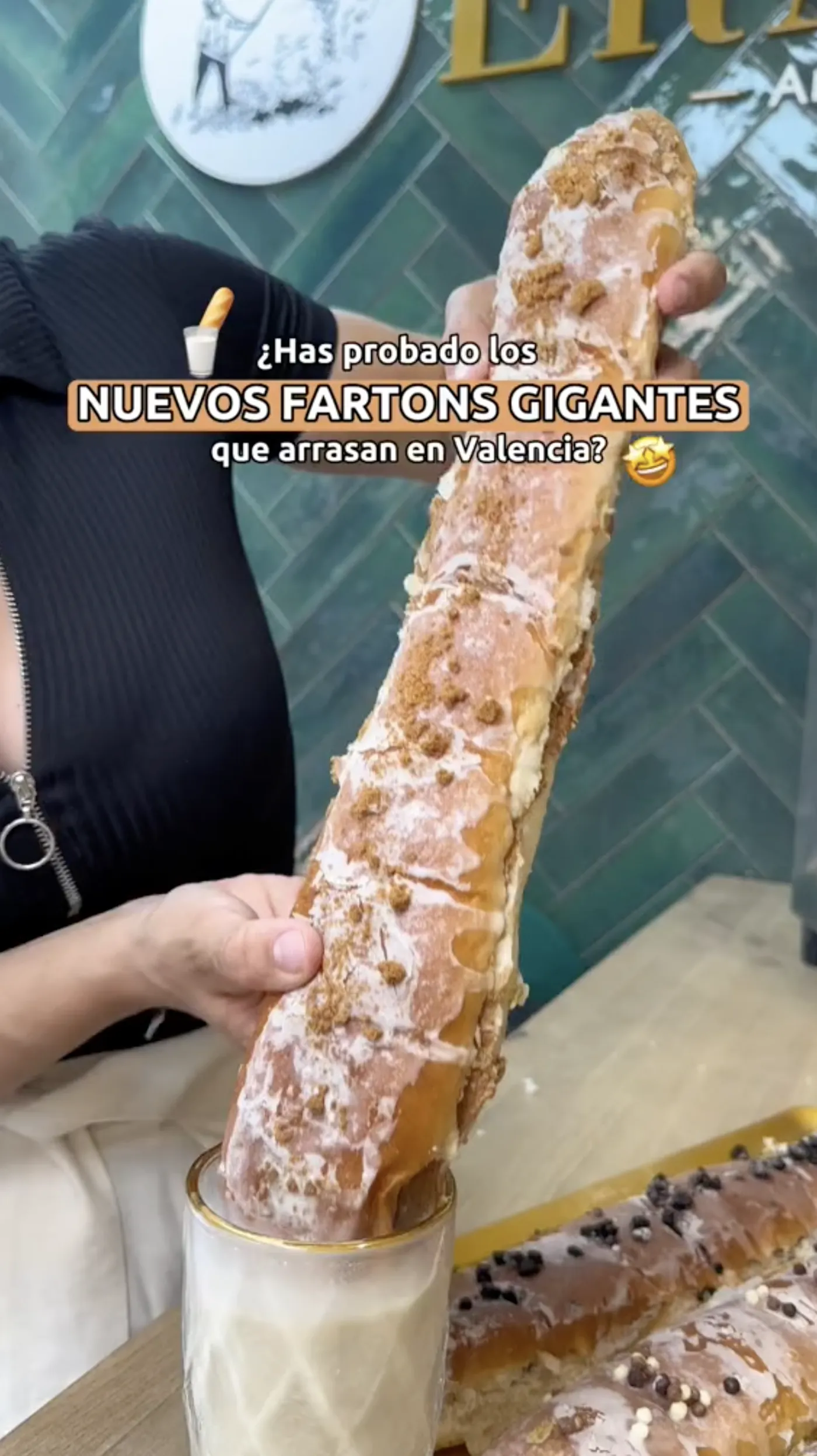 Fartones gigantes en Valencia
